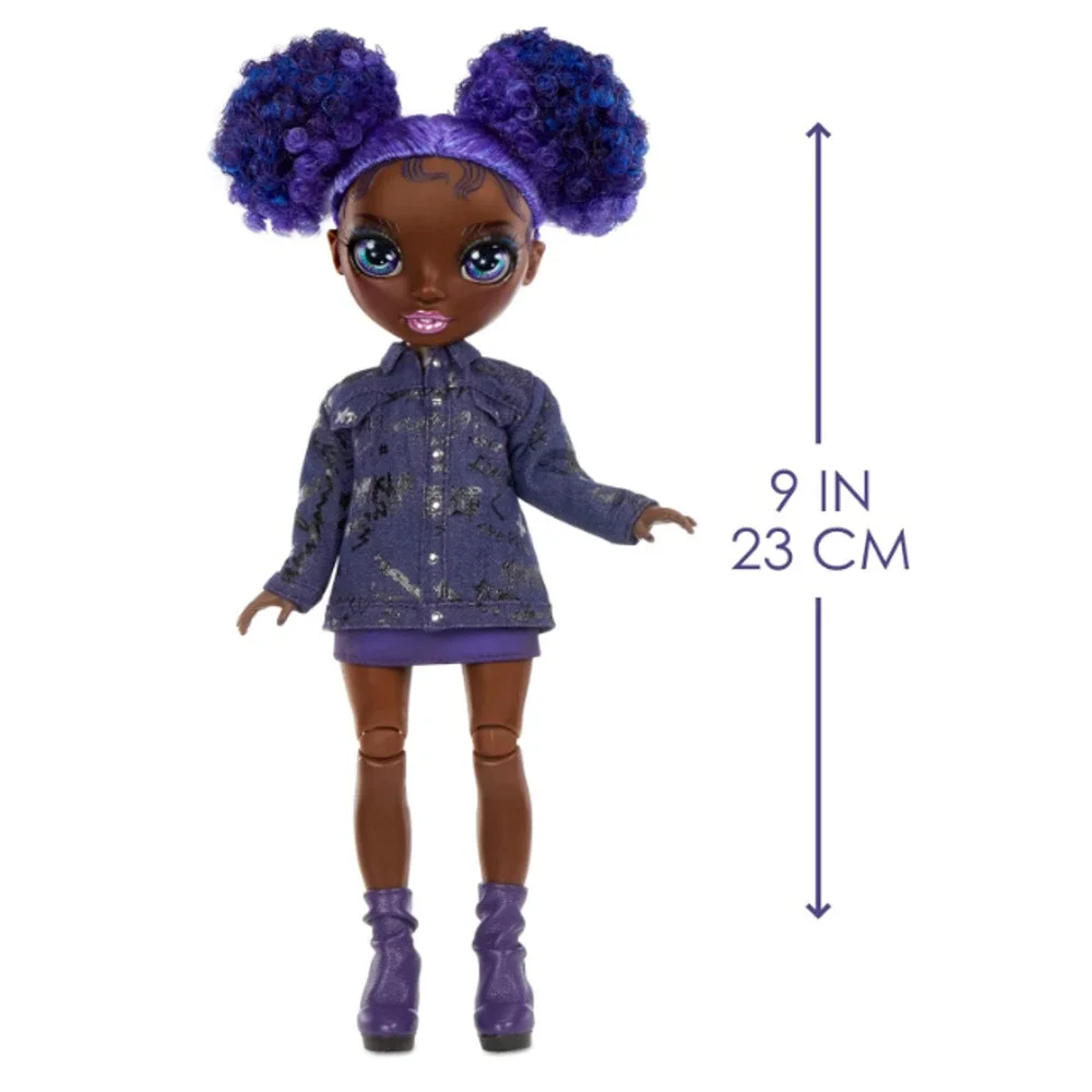 MGA Rainbow Junior High Krystal Bailey Purple Fashion Doll 9